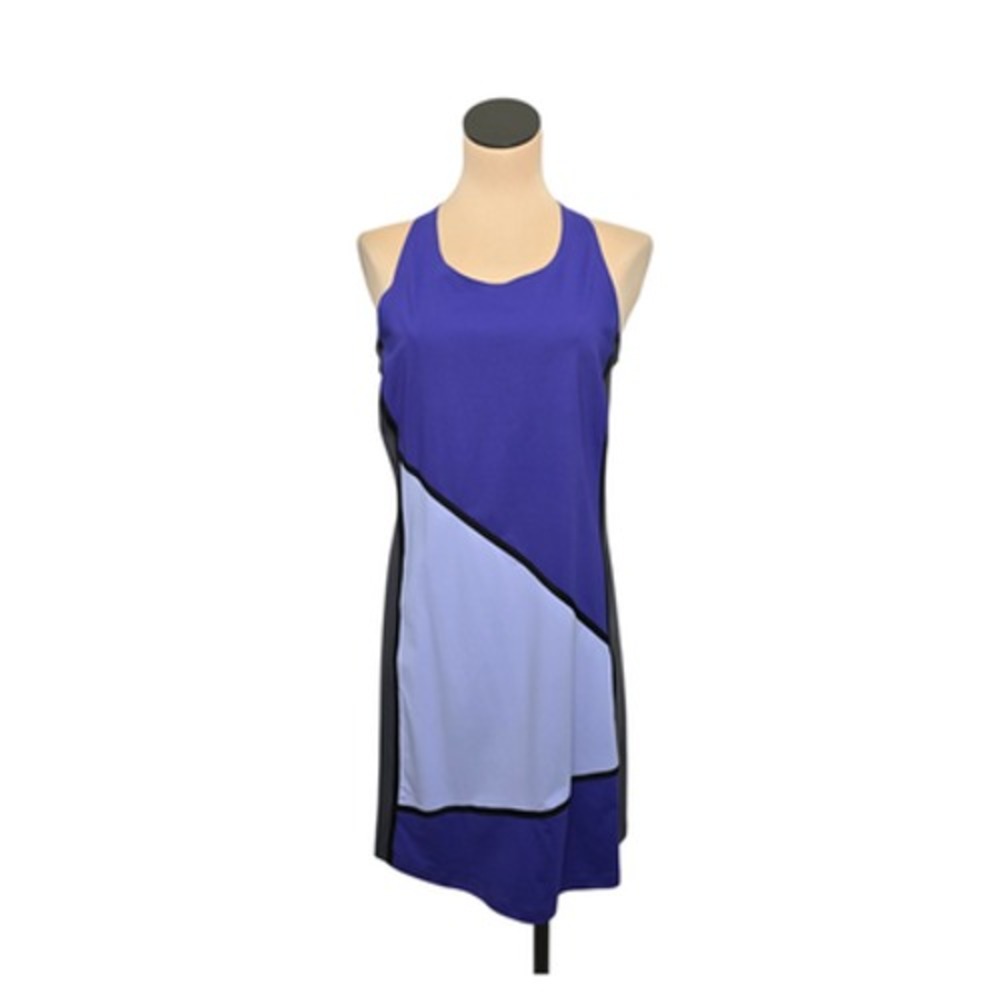 Title Nine Dress Womens Large‎ Sleeveless Diamalete Colorblock Athletic Fitness